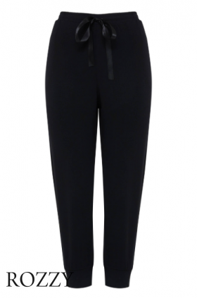 Брюки домашние хлопковые Nina Von C 16263874 черный
