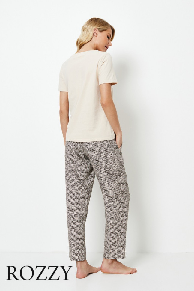 Пижама Aruelle Jade бежевый