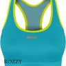 Топ спортивный Shock Absorber S04NO голубая лагуна