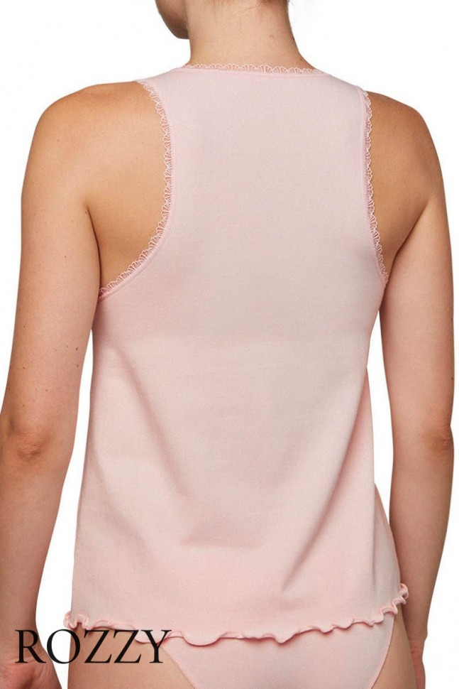 Майка хлопковая Ysabel Mora 19238 пудровый