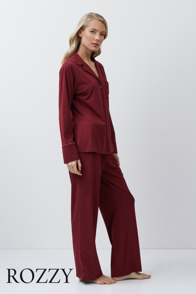 Пижама Aruelle Cadance Burgundy бургундское вино