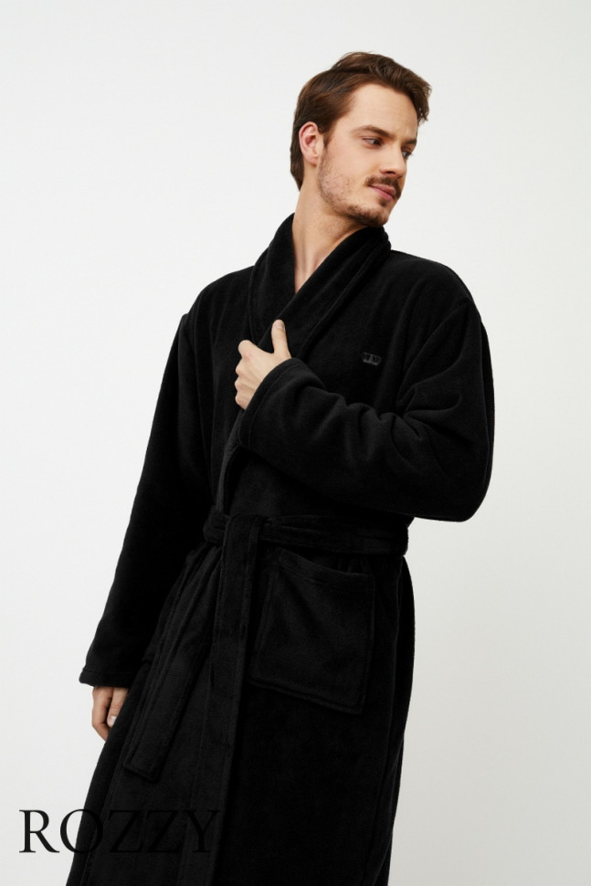 Халат мужской Aruelle Gerald Black черный
