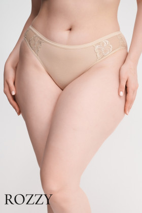 Трусы бикини хлопковые Nina Von C Slipboutique 4050880 бежевый