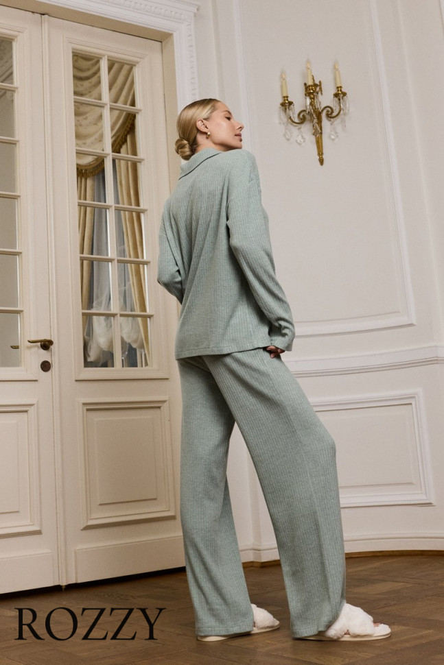 Пижама Aruelle Saige Set оливковый