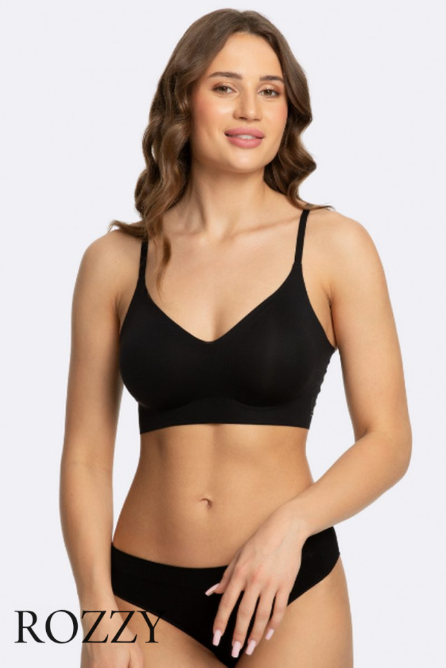 Топ Julimex Simple Bra Top черный